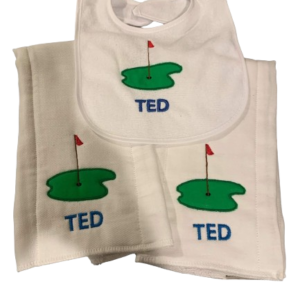 Personalized Golf Green Trio Gift Set