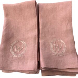 Monogrammed Dinner Napkins