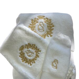 Personalized Set of Bath Towels
