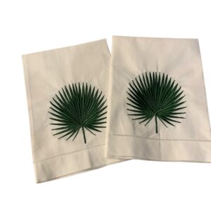 Linen hand towels ( x2)